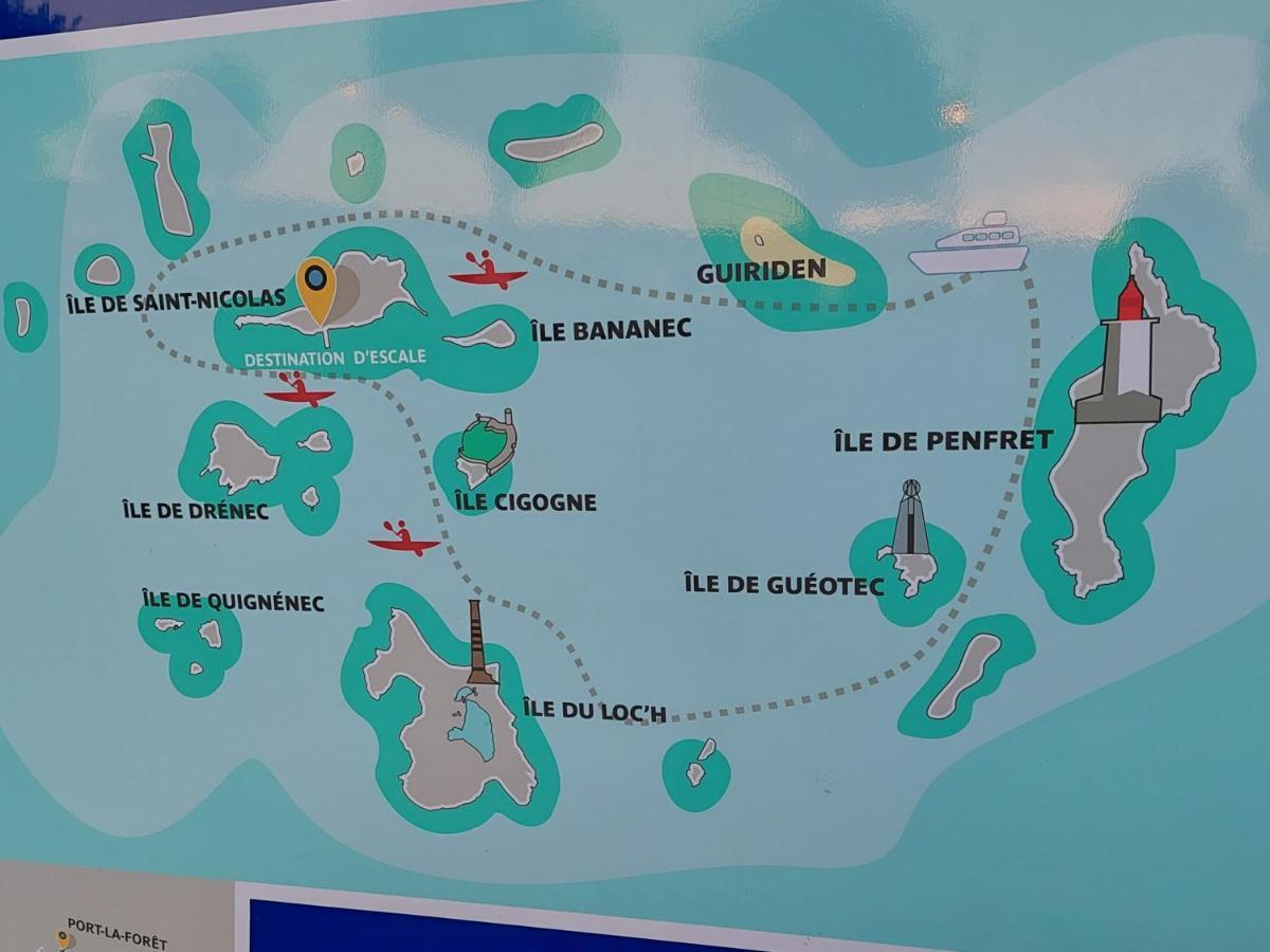 Studio Lumineux Proche Port & Plages Bénodet Εξωτερικό φωτογραφία